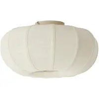 Light & Living Lampe de plafond Japandi Zosia Ø 40cm - crème - 1x E27