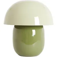 Light & Living Lampe de table de chambre Mimosa vert brillant