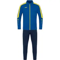 Jako Survêtement unisexe Polyester Power, Couleur:royal/citro, Taille:XXL