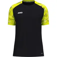 Jako T-shirt Sonic noir/jaune fluo 128