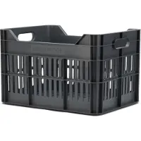 URBAN PROOF Click Caisse à vélo 30 litres Plastique recyclé Cendré Gris
