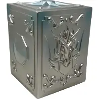 Plastoy Saint Seya Shiryu Caja De Pandora Dragon Piggy Bank Figure 15 Cm Argenté