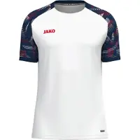 Jako T-shirt Sonic blanc/marine/rouge S