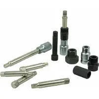 JBM Alternator Pulley Removal Set 30 Pieces Argenté