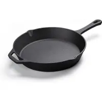 Koock Amsterdam Poêle à frire en fonte 30 cm sans BBQ induction
