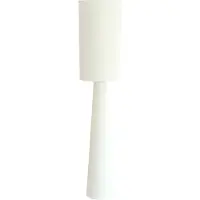 Light & Living Lampadaire - blanc - Raeni - textile - Ø 38cm - E27 - 1742673 -