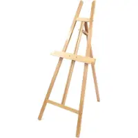 Kangaro ezel - driepoot - voor doeken van 4,9 cm dik - beukenhout - 61x151x90cm - K-830005