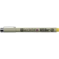 Sakura Fineliner PIGMA MICRON 05, gelb (1x)
