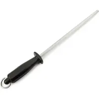 Jamon Fusil à Aiguiser Chromé 25cm Aiguisage Facile Et Rapide - Hermanos Sa