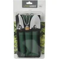 Gardalux Set d'outils de jardinage, 3 pièces