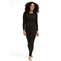 Maier Sports Lena Long Sleeve Base Layer Set Noir XS Femme