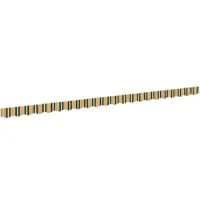 vidaXL Tablier de store de rechange vert et jaune 480 x 20 cm en polyester