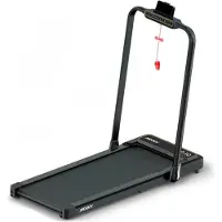 Moovv Tapis de course Smartstep Pro V2 - 1-12 km/h - pliable - 124 x 54 x 105 cm - noir