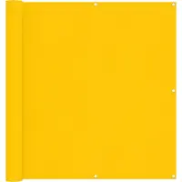 vidaXL Brise-vue pour balcon, jaune, 110 x 1000 cm, tissu Oxford