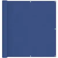 vidaXL Écran De Balcon Bleu 110 X 400 Cm Tissu Oxford