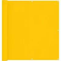 vidaXL Brise-vue pour balcon Jaune 110 x 300 cm Tissu Oxford