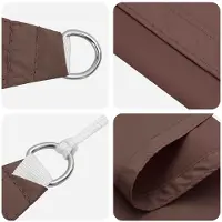 vidaXL Voile D'ombre Marron 6 X 2 M 100 % Polyester Oxford