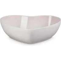 Le Creuset Serveerbowl Hart 30cm/2,9L Shell Pink aardewerk (80172297770003)