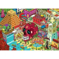 Grafika Graphiques - Puzzle Mexique - 1500 pièces
