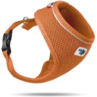 Curli Basic Geschirr Air-Mesh Orange S