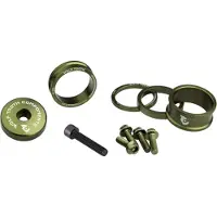 Wolf Tooth Anodized Bling Kit Headset Spacer Argenté