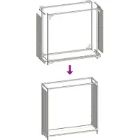 vidaXL Étagère à bois de chauffage Blanc 90x28x90 cm Acier laminé à froid