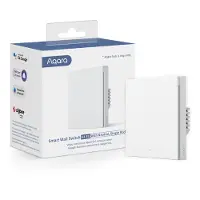 Aqara , interrupteur intelligent à bouton unique avec neutre H1 EU, blanc