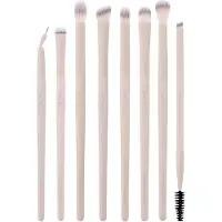 Luvia Cosmetics All Eye Want Nude Aura kit de pinceaux pour le maquillage des yeux