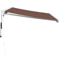 vidaXL Store automatique brun 300x250 cm