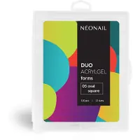 NEONAIL Duo Acrylgel Forms pochoirs ongles type 05 Oval Square 120 pcs