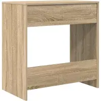 vidaXL Bureau , placage chêne Sonoma, panneaux de particules, 77,5 x 43 x 79 cm