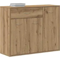vidaXL Sideboard Chêne Artisan 88x30x70 cm Bois composite