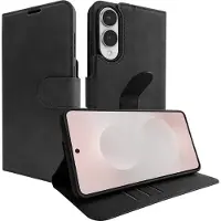 Just in Case Wallet Samsung Galaxy S25 Edge Book Case Noir