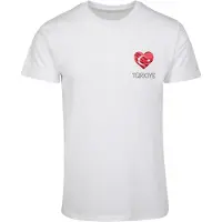 Mc Clothes T-Shirt 'Football - Turkey' rouge / noir / blanc