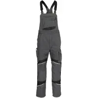 Kübler Salopette Activiq Cotton+ Anthracite/Noir 64 (64)