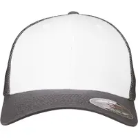 Flexfit Casquette gris basalte / blanc