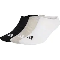 Adidas Chaussettes de sport gris / noir / blanc