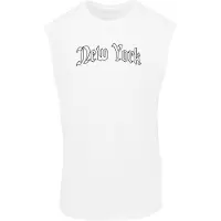 Mister tee T-Shirt 'New York' noir / blanc