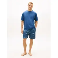 Tommy Hilfiger Underwear Pyjama court bleu foncé