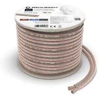 OEHLBACH Câble d'Enceinte (2 x 2,5 mm) 30 mètres