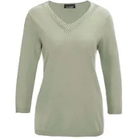 Goldner Pull-over vert