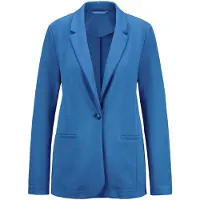 Goldner Blazer bleu cyan