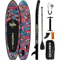 Matchu Sports - SUP board - Designed by Yeye Weller - Limited ART collection - Stand up paddle board - 320x81x15 - Inflatable - Premium quality