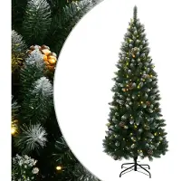 vidaXL Sapin de Noël artificiel 150 LED 150 cm