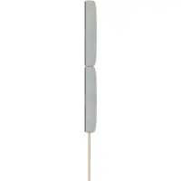 vidaXL Tête de lit LED avec barres lumineuses LED gris clair 80 cm velours