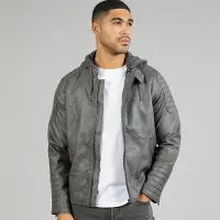 Indicode Veste Miguel Angel Homme Gris Foncé Dk Grey