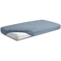 Matex Drap-housse - - FROTTE PREMIUM - Gris foncé - 210x220 cm - Éponge avec élastique
