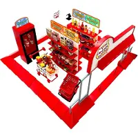 Mini World Playset Supermarket Enfants
