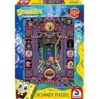 Schmidt 1000 pièces Jeux Puzzle Bob l'Éponge Le monde fou de Bob l'Éponge 58587