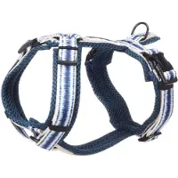 Flamingo Service , forme Y, modèle Gili Island, couleur bleu, taille M / largeur : 20 mm